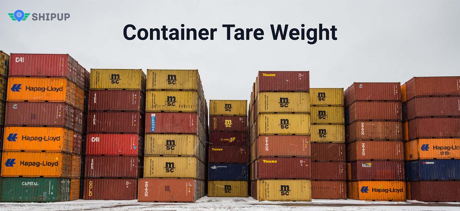 Container Tare Weight Calculation | Visiwise Tracking Platform